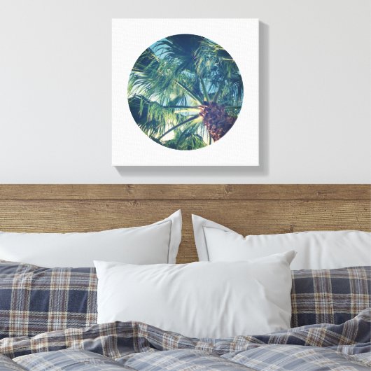 Circle Shape-Foto Leinwanddruck (Insitu (Schlafzimmer))