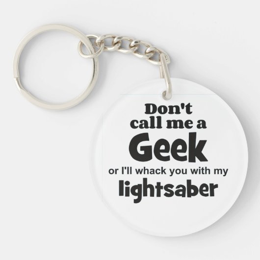 Circle (Single-Side) Schlüsselanhänger (Vorderseite)