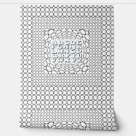 Circle Squares Alphabet Center Tapete