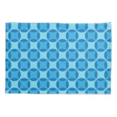 Circle Star Winter Muster Pillowcase Kissenbezug (Rückseite-Links)