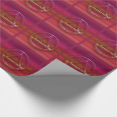 Circle Triangle Recovery Sobriety Wrapping Paper Geschenkpapier (Ecke)