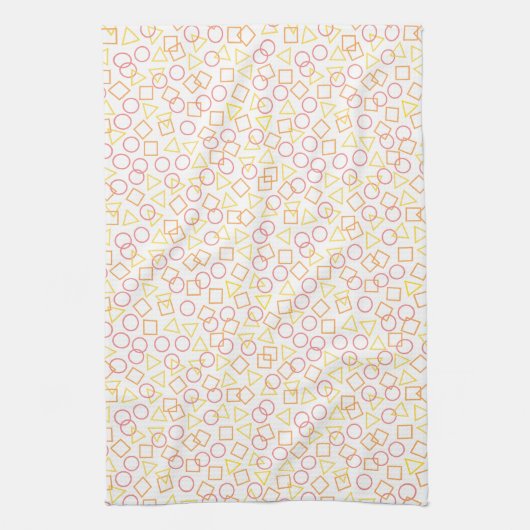 Circle Triangle Square Küchentuch (Vertikal)