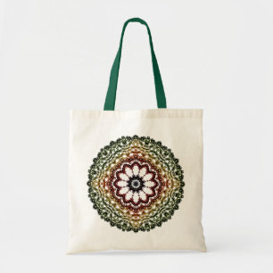 Circle Vintage Ornament Mandala Art, Tragetasche