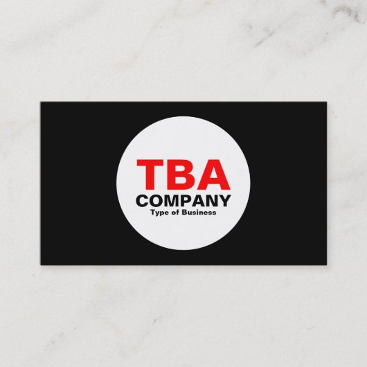 Circle Visitenkarte (Vorderseite)