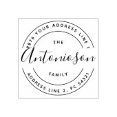 Circle Wraath Gummistempel (Prägung)