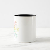 Circle Zweifarbige Tasse (Mittel)