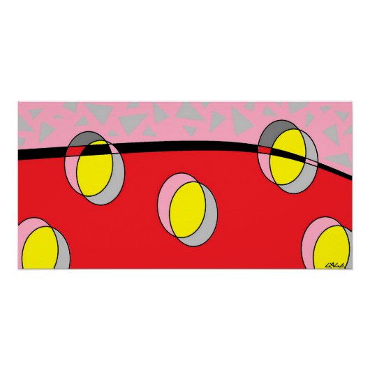 Circled Back Scrum Design Poster (Vorderseite)