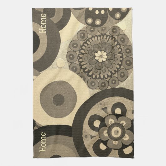 Circled Kitchen Towel Geschirrtuch (Vertikal)