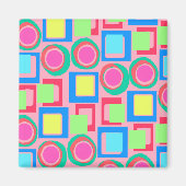 Circles and Squares Magnet (Vorne)