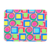 Circles and Squares Magnet (Horizontal)