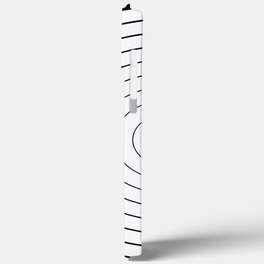 Circles Case-Mate iPhone Case (Rückseite / Links)