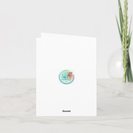 Circles Chalice Card - Rainbow Karte (Rückseite)