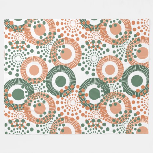 Circles, Everywhere Fleecedecke (Vorderseite (Horizontal))