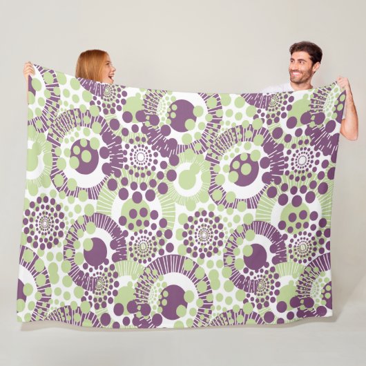 Circles, Everywhere Fleecedecke (Beispiel)