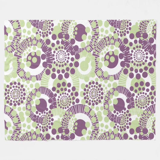 Circles, Everywhere Fleecedecke (Vorderseite (Horizontal))