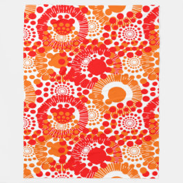 Circles, Everywhere Fleecedecke