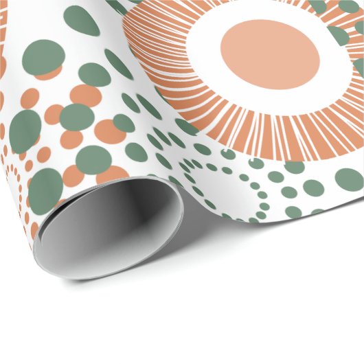 Circles, Everywhere Geschenkpapier (Rolleneckpunkt)