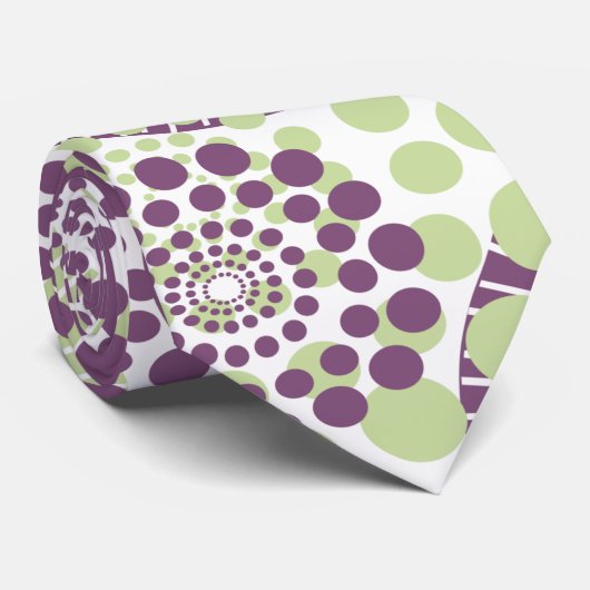 Circles, Everywhere Krawatte (Gerollt)