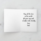 Circles Greetings Card Karte (Innenseite)