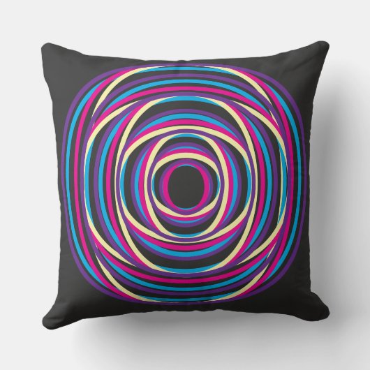 Circles Kissen (Rückseite)