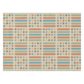 Circles Lines Multicolored 1 Tischdecke (Vorderseite (Horizontal))