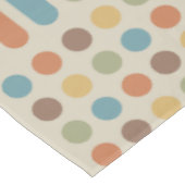 Circles Lines Multicolored 1 Tischdecke (Schrägansicht)