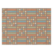 Circles Lines Multicolored 2 Tischdecke (Vorderseite (Horizontal))