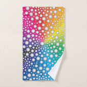 Circles Mandala 2 Badhandtuch Set (Handtuch)