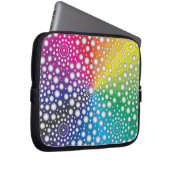 Circles Mandala 2 Laptopschutzhülle (Vorne Rechts)