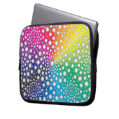 Circles Mandala 2 Laptopschutzhülle (Vorderseite Links)