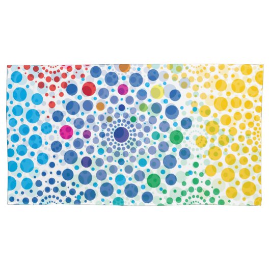 Circles Mandala 3 Kissenbezug (Vorderseite)