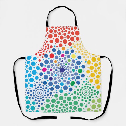 Circles Mandala 3 Schürze (Vorderseite)