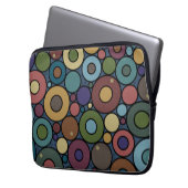 Circles Notebook-Ärmel Laptopschutzhülle (Vorderseite Links)