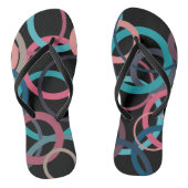 Circles of the Horizon Badesandalen (Fußbett)