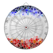 CIRCLES PATTERN DARTSCHEIBE (vorne)