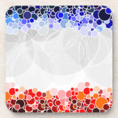 CIRCLES PATTERN GETRÄNKEUNTERSETZER (Vorderseite)