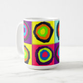 circles pattern  kaffeetasse (Vorderseite Links)