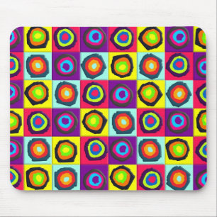 circles pattern mousepad