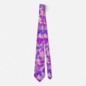 Circles Pattern Neck Tie Krawatte (Vorderseite)
