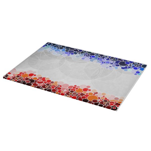 CIRCLES PATTERN SCHNEIDEBRETT (Ecke)