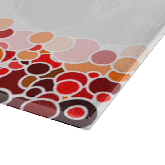 CIRCLES PATTERN SCHNEIDEBRETT (Ecke)