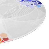 CIRCLES PATTERN SCHNEIDEBRETT (Ecke)