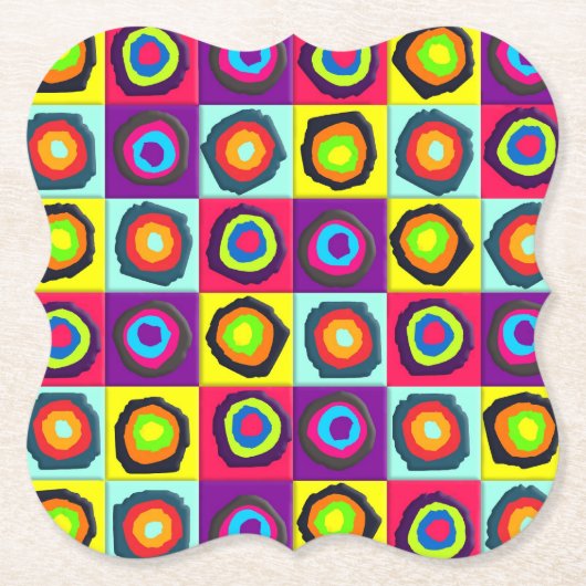 circles pattern untersetzer (Vorderseite)