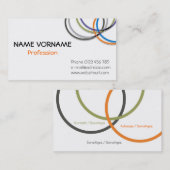 circles visitenkarte (Vorne/Hinten)