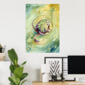 Circles within Circles Print Poster (Heimbüro)