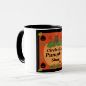Circleville Pumpkin Show 2014 Anpassbare Tasse (Vorderseite Links)