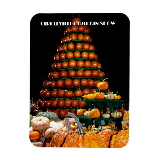 Circleville Pumpkin Show Magnet (Vertikal)