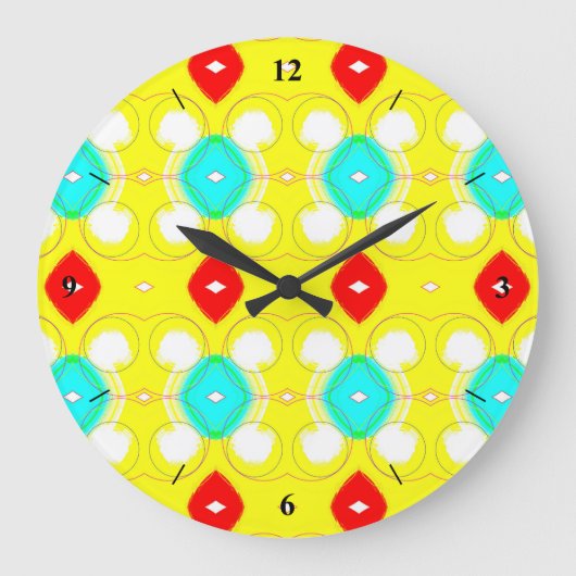 Circly Große Wanduhr (Vorderseite)