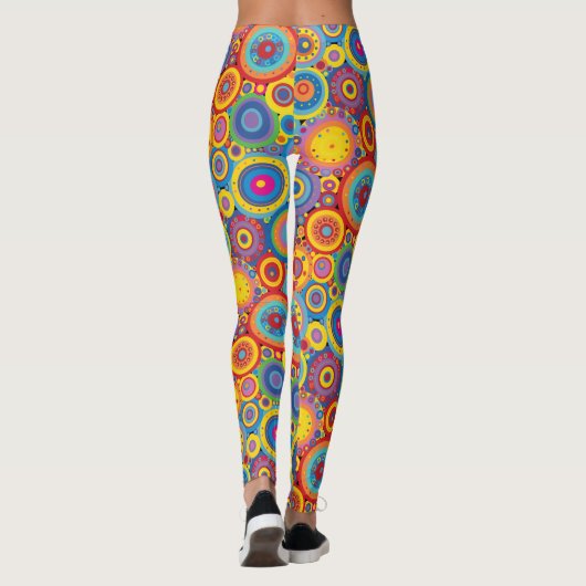 Circo de Circulo (Circus of Circles) Leggings (Rückseite)