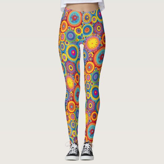 Circo de Circulo (Circus of Circles) Leggings (Vorderseite)